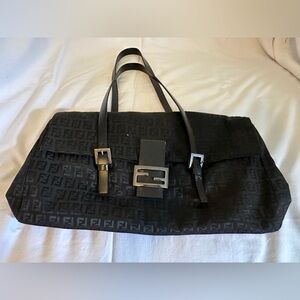 Black Fendi shoulder bag